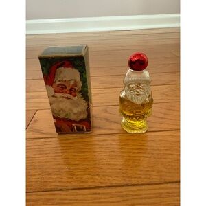 Avon Vintage Jolly Santa Topaze Cologne - New In Box